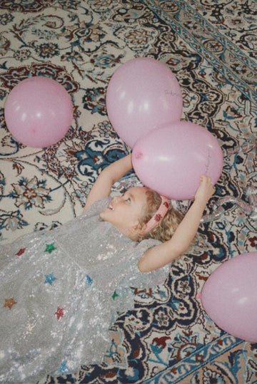 Haarband met parels Ladybug